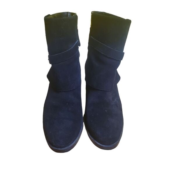 Lauren Ralph Lauren Gilda Suede Booties Size 7 - Picture 3 of 9